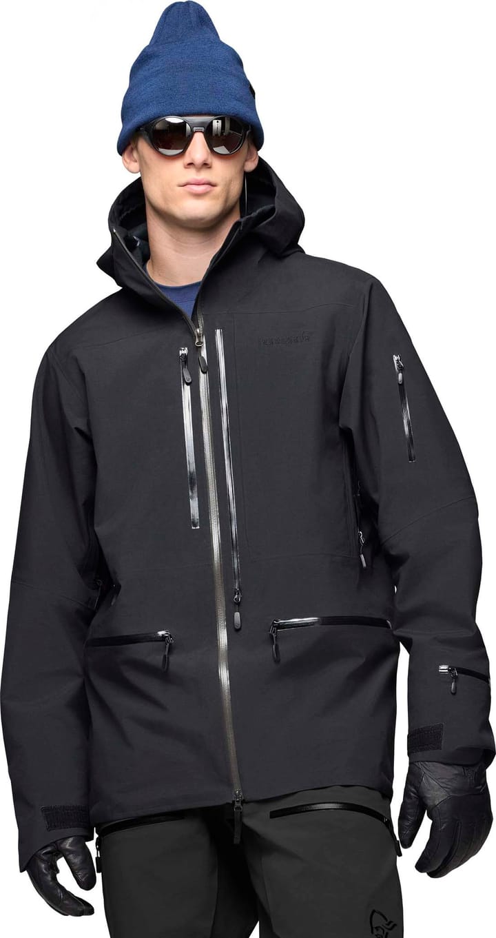 Norrøna Men's Lofoten GORE-TEX Pro Plus Jacket Caviar Black Norrøna