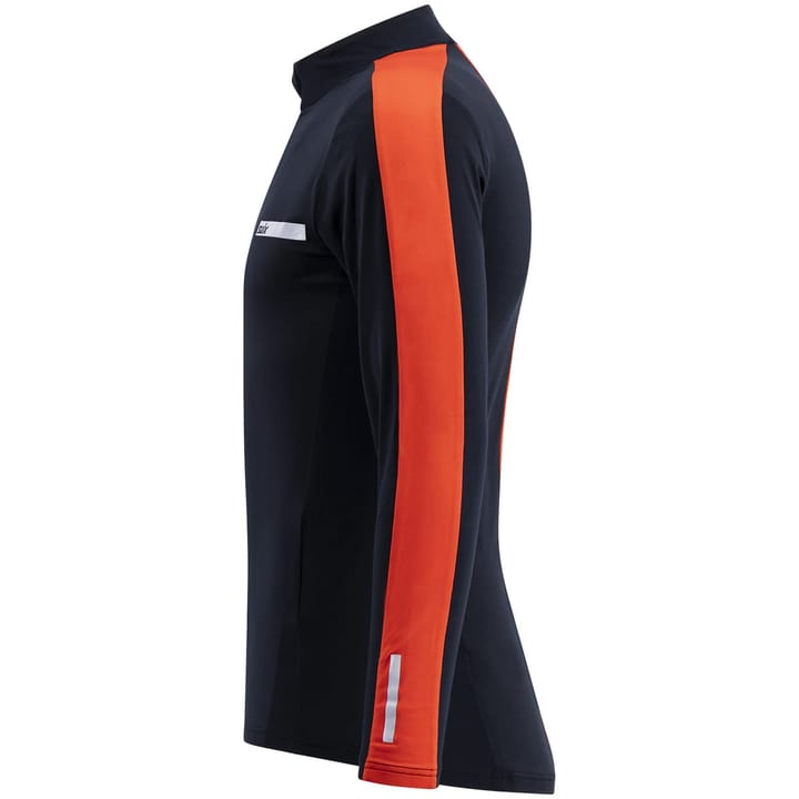 Swix Roadline Nts Half Zip Baselayer Top M Black/Fiery Red Swix