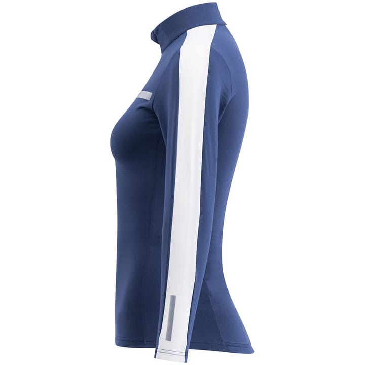 Swix Roadline Nts Half Zip Baselayer Top W Lake blue/Bright white Swix