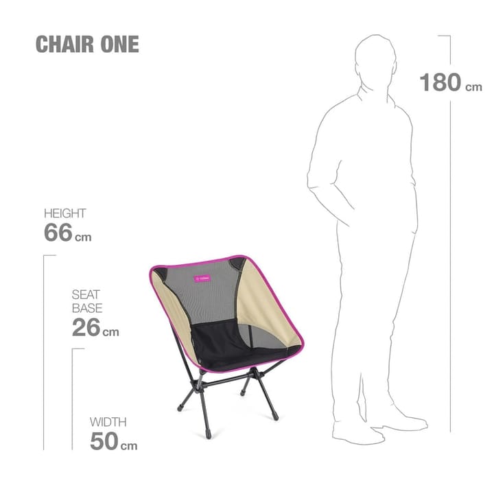 Helinox Chair One Black/Khaki/Purple Helinox