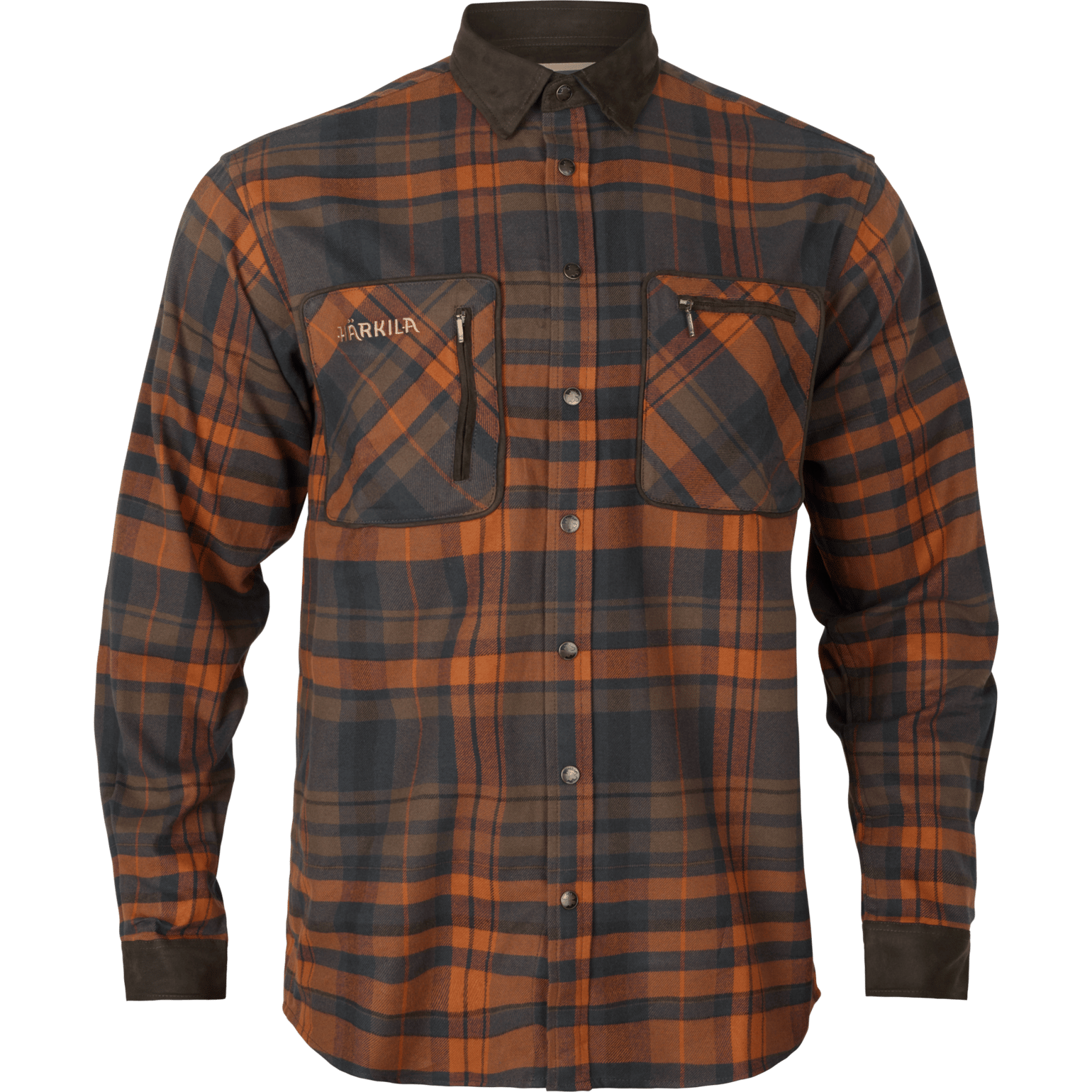 Härkila Men's Pajala Shirt Bombay Brown