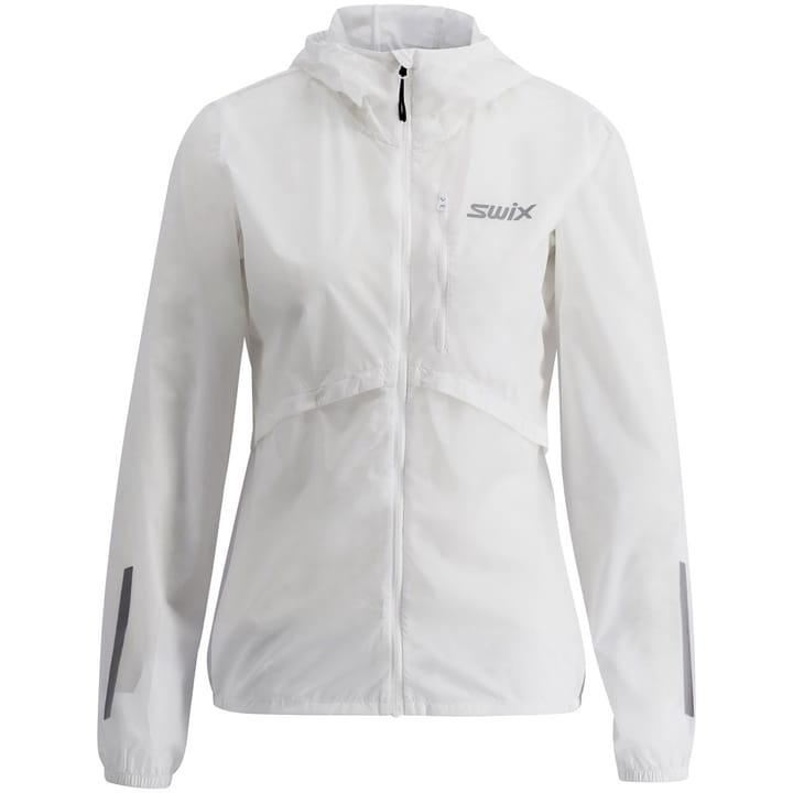 Swix Women's Pace Wind Light Hooded Jacket Bright white Swix
