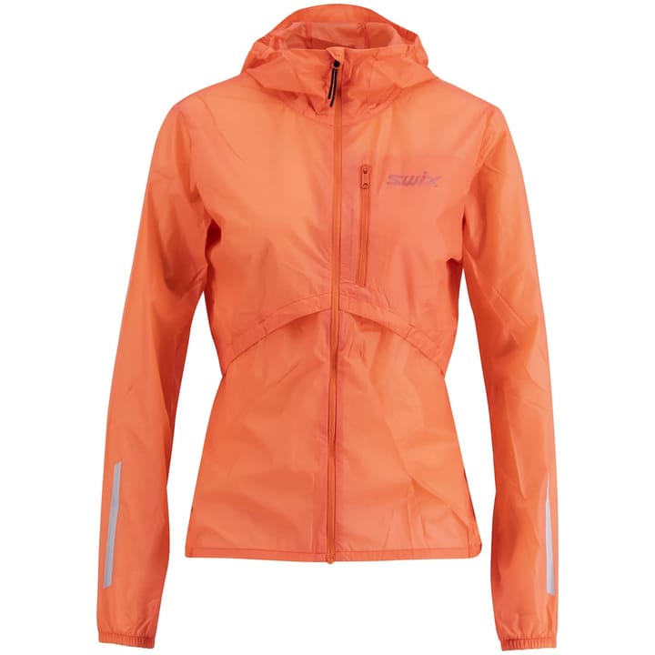 Swix Women's Pace Wind Light Hooded Jacket Cayenne Swix