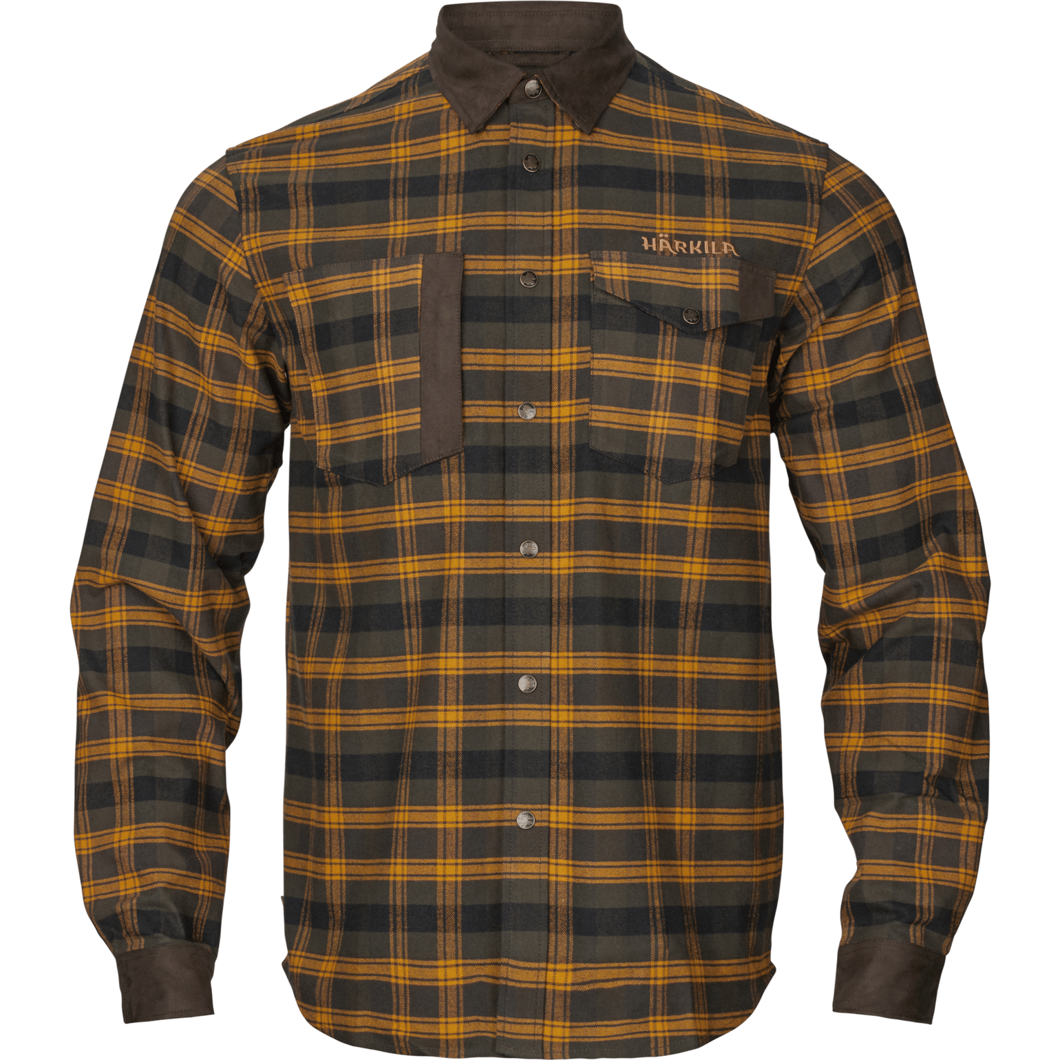 Härkila Men's Aivak Long Sleeve Shirt Buckthorn Brown