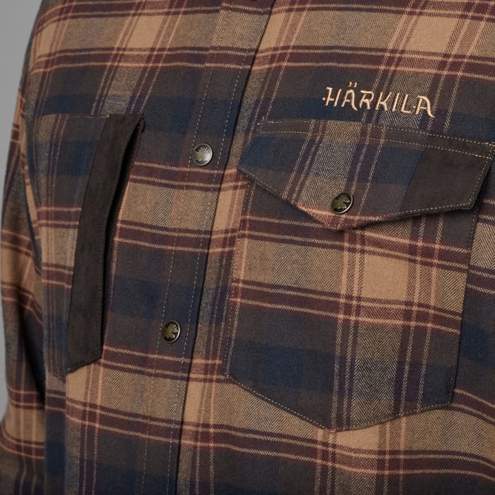 Härkila Aivak L/S Skjorta Burgundy Härkila Härkila Aivak L/S Skjorta Burgundy Härkila