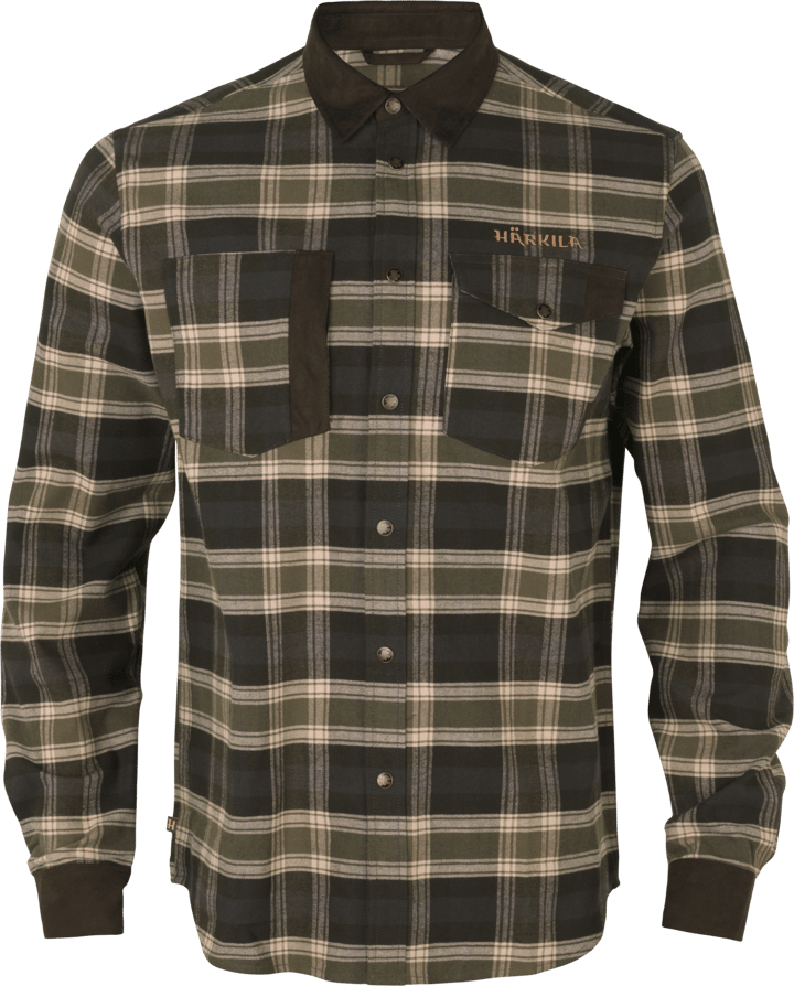 Härkila Men's Aivak Long Sleeve Shirt Olive Härkila
