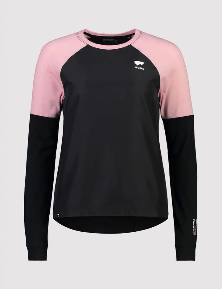 Mons Royale Women's Tarn Merino Shift Wind Jersey Black Candy Mons Royale