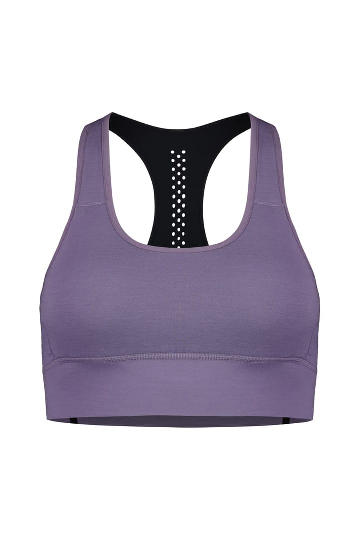 Mons Royale Stratos Merino Shift Sports Bra Thistle Mons Royale