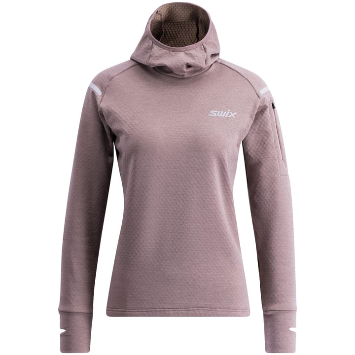 Swix Pace Midlayer Hooded W Light Plum Swix