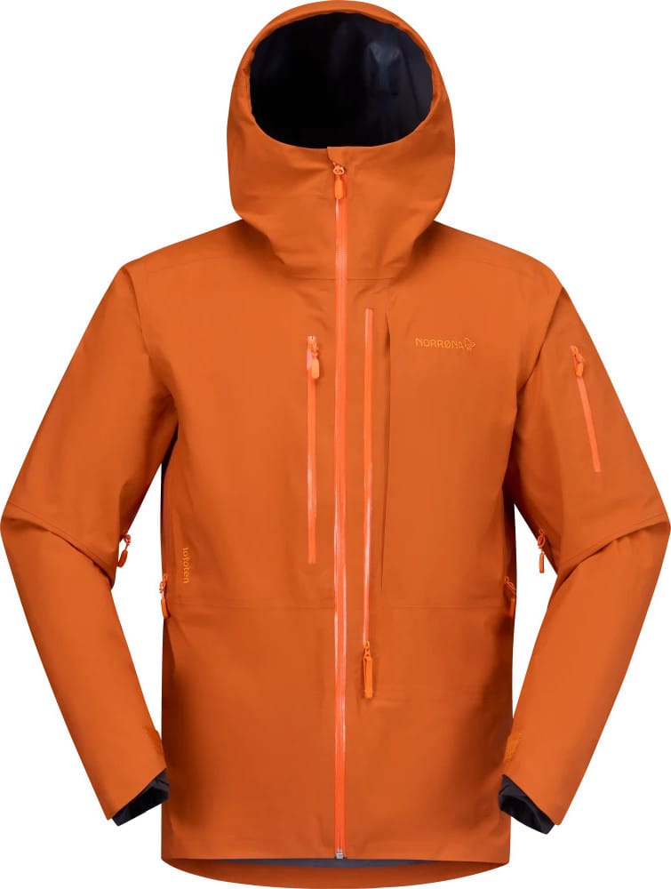 Norrøna Men's Lofoten GORE-TEX Pro Jacket Gold Flame