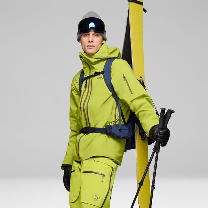 Norrøna Men's Lofoten GORE-TEX Pro Jacket Dark Citron Norrøna