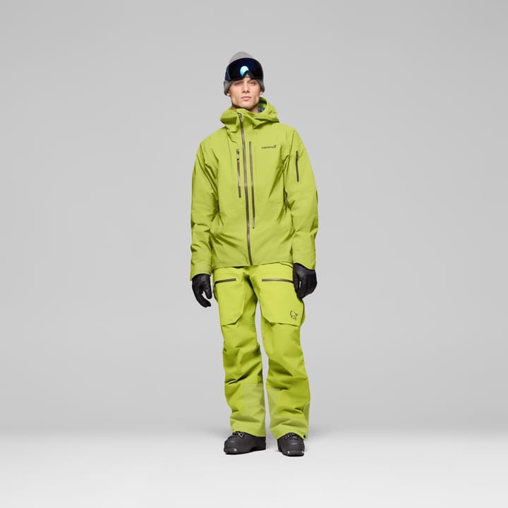 Norrøna Men's Lofoten GORE-TEX Pro Jacket Dark Citron Norrøna