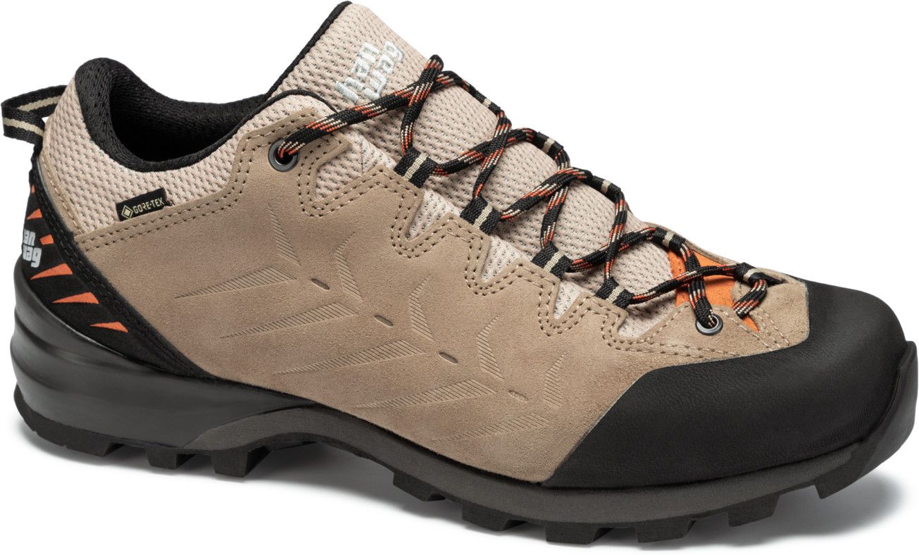 Hanwag Men's Makra Pro Low Gore-Tex Lightbrown-orange