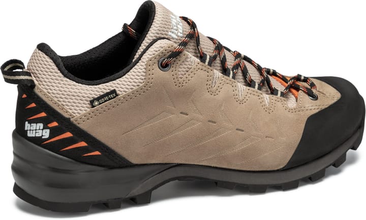 Hanwag Men's Makra Pro Low Gore-Tex Lightbrown-orange Hanwag