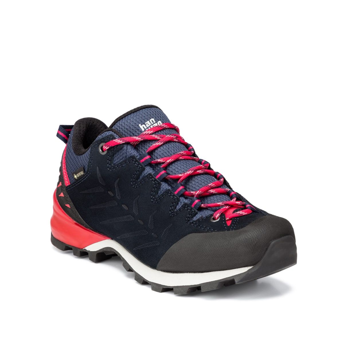 Hanwag Women's Makra Pro Low Lady Gore-Tex navy/pink