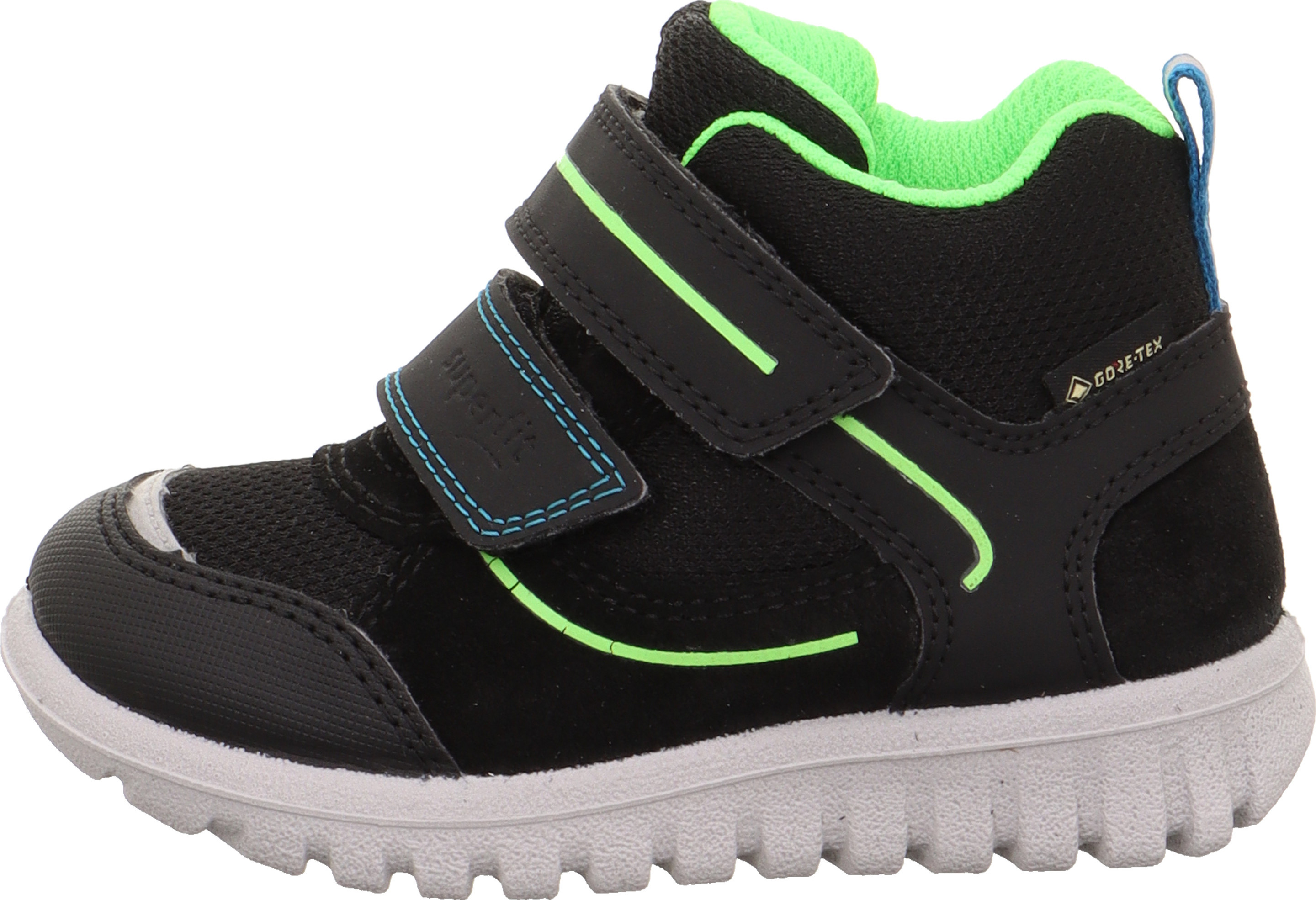 Superfit Kids' Sport7 GORE-TEX Mini Black/Light Green Sneakers 25