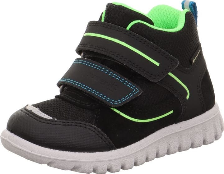 Superfit Kids' Sport7 GORE-TEX Mini Black/Light Green Superfit