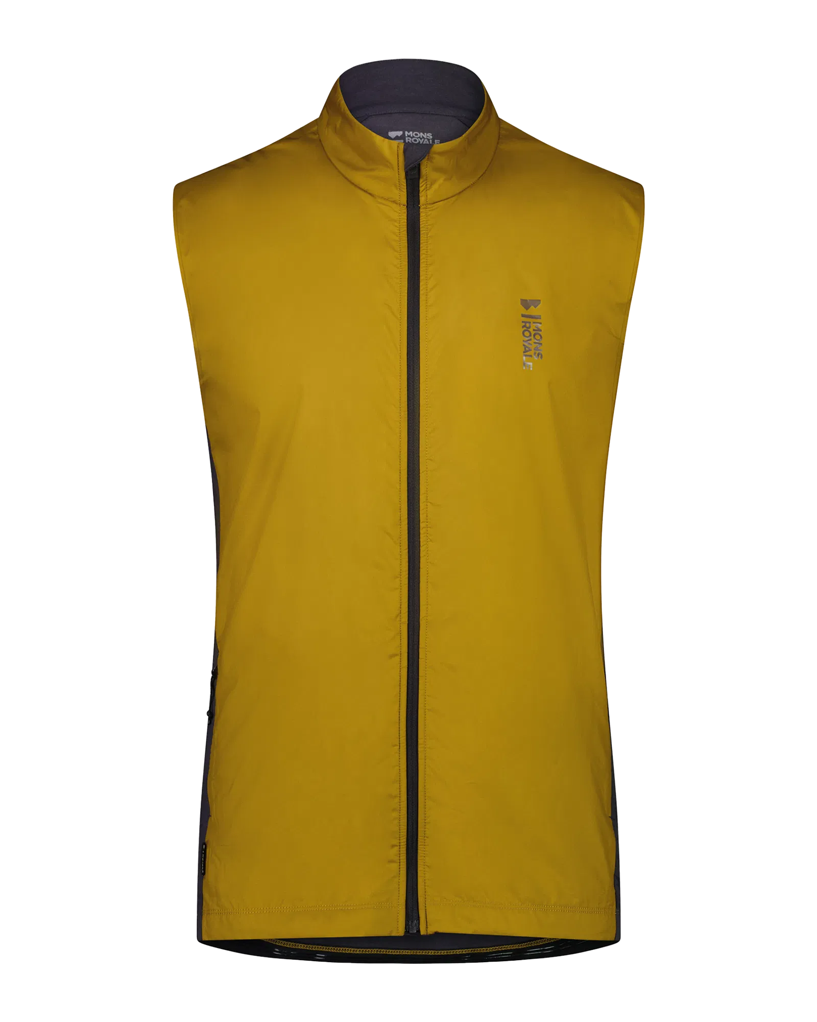 Mons Royale Men's Redwood Wind Vest Shale / Cumin Ufôrede vester M