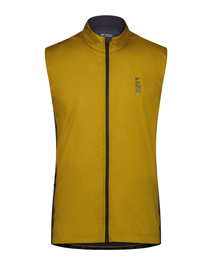 Mons Royale Men's Redwood Wind Vest Shale / Cumin Mons Royale