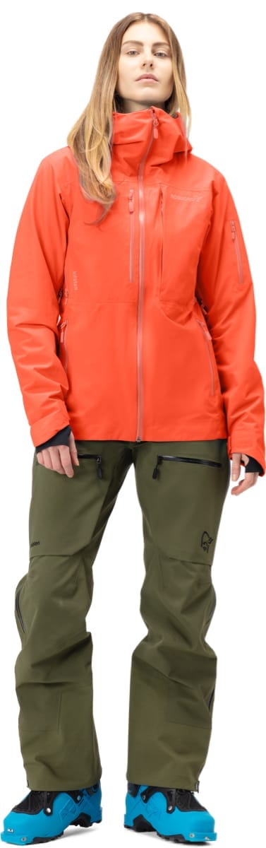 Norrøna Lofoten Gore-Tex Insulated Jacket (W) Orange Alert Norrøna