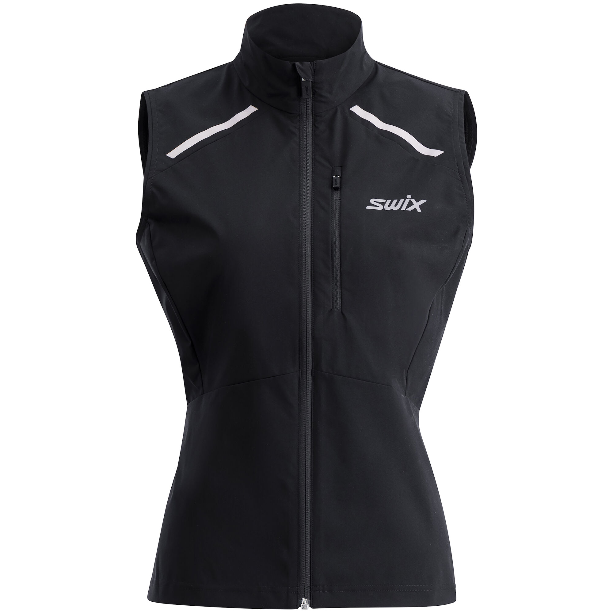 Swix Women's Pace Wind Vest Black Ufôrede vester XS