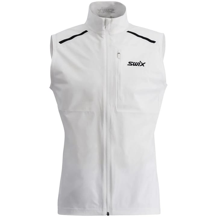 Swix Men's Pace Wind Vest Bright white Swix