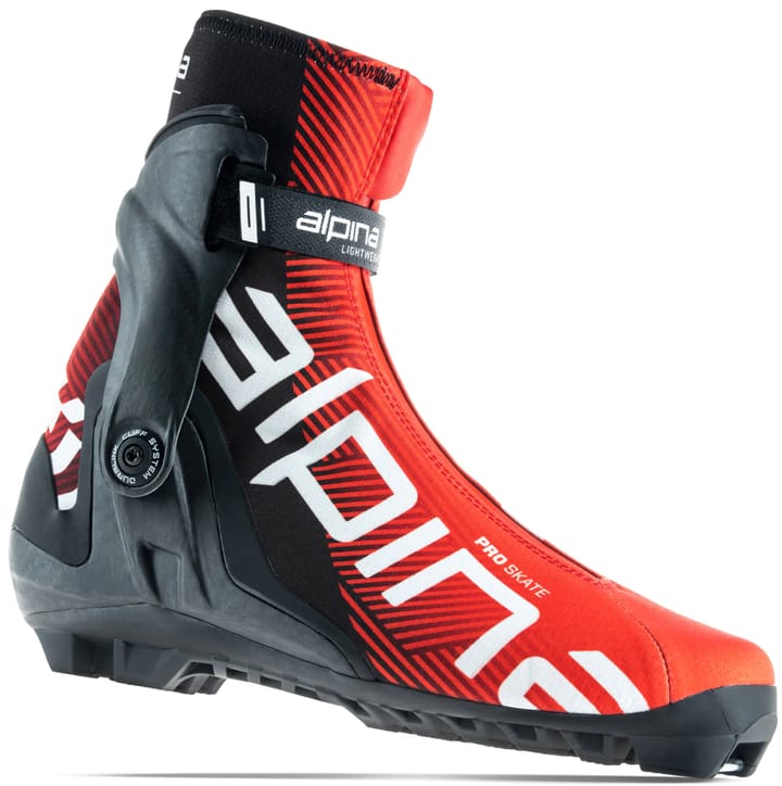 Alpina Skisko Pro Skøyting Red/Black/White Alpina