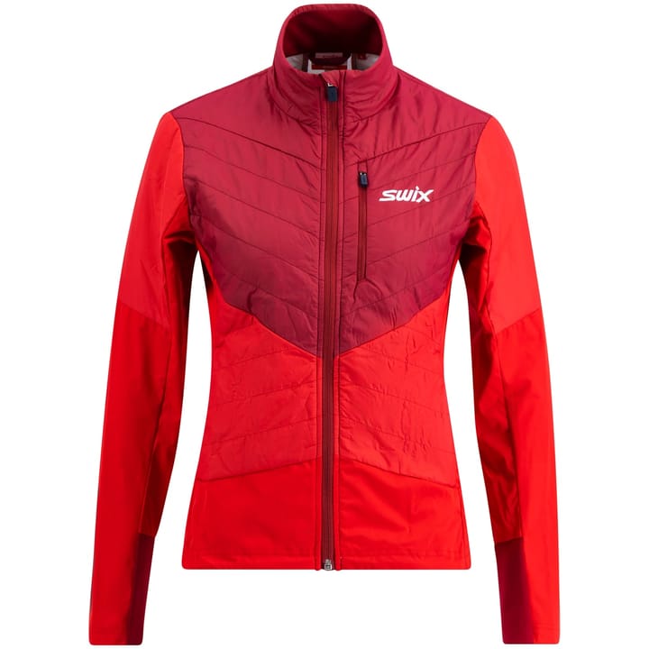 Swix Dynamic Hybrid Insulated Jacket W Rhubarb Red/Swix Red Swix