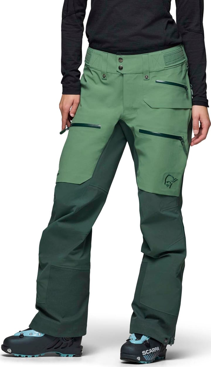 Norrøna Women's Lofoten GORE-TEX Pro Pants Dark Ivy Norrøna