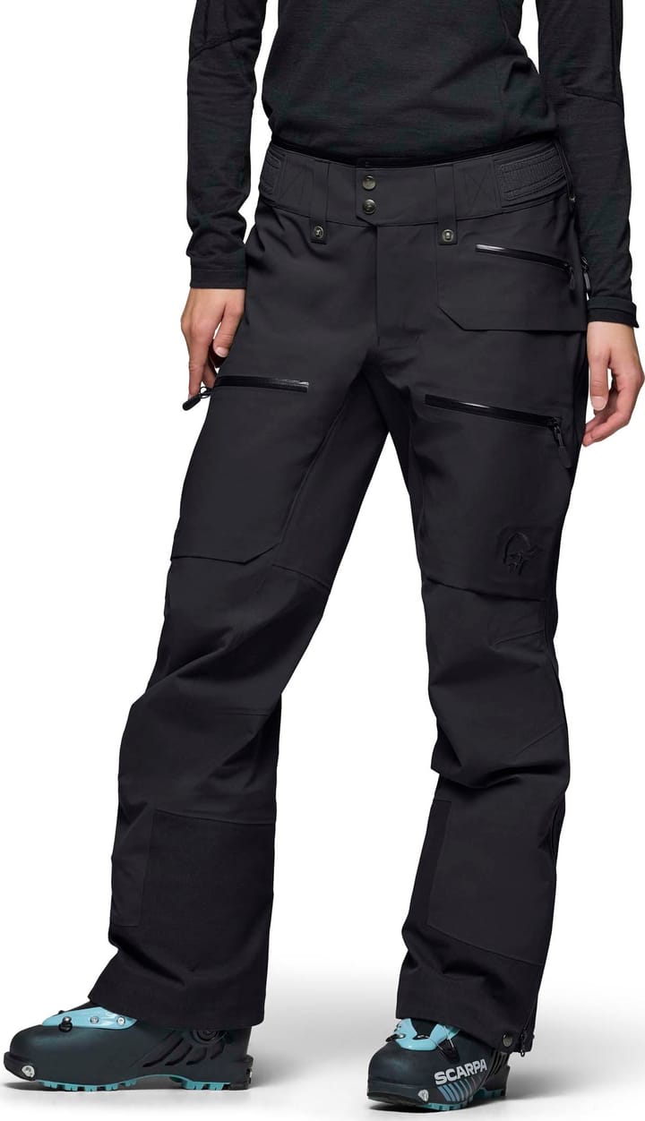 Norrøna Women's Lofoten GORE-TEX Pro Pants Caviar Black Norrøna