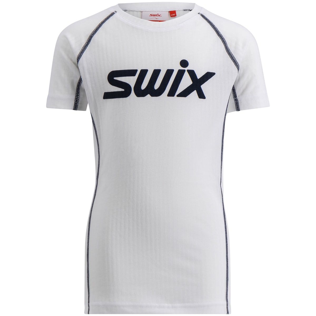 Swix Racex Classic Short Sleeve M Bright White/Dark Navy
