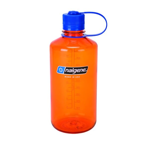Nalgene Narrow Mouth Bottle 1L Orange/Blue Nalgene