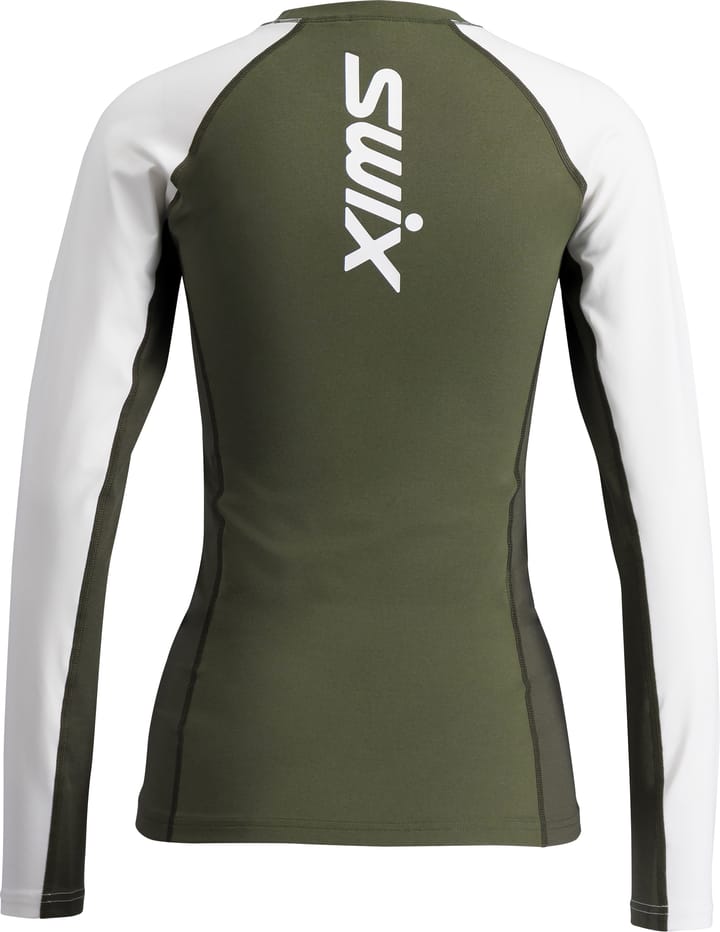 Swix Women’s RaceX Dry Long Sleeve Olive/ Agave Green Swix Swix Women’s RaceX Dry Long Sleeve Olive/ Agave Green Swix