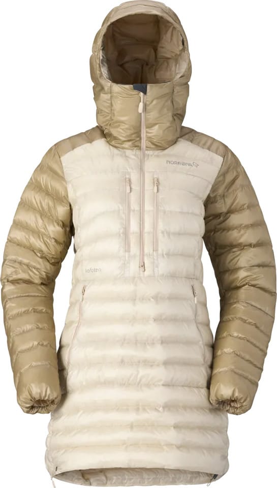 Norrøna Women's Lofoten Down800 Anorak  Oatmeal Norrøna