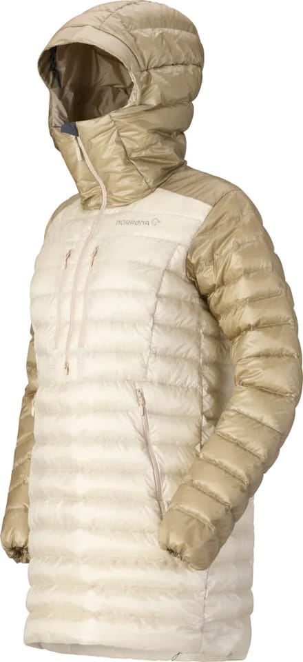 Norrøna Women's Lofoten Down800 Anorak  Oatmeal Norrøna