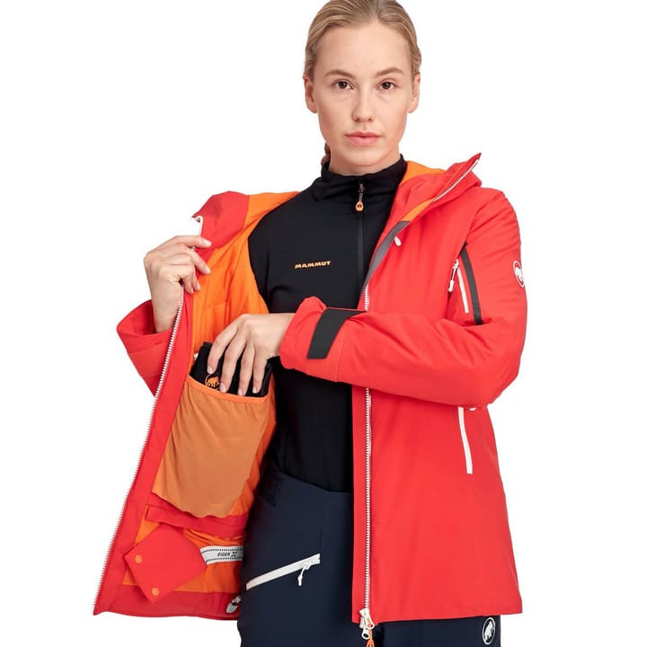 Mammut Nordwand Thermo Hs Hooded Jacket Women Azalea Mammut