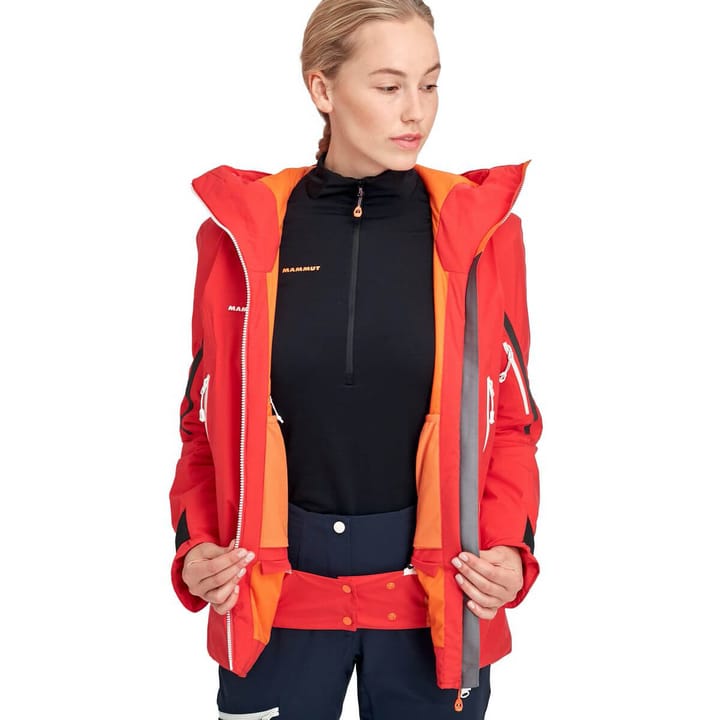 Mammut Nordwand Thermo Hs Hooded Jacket Women Azalea Mammut