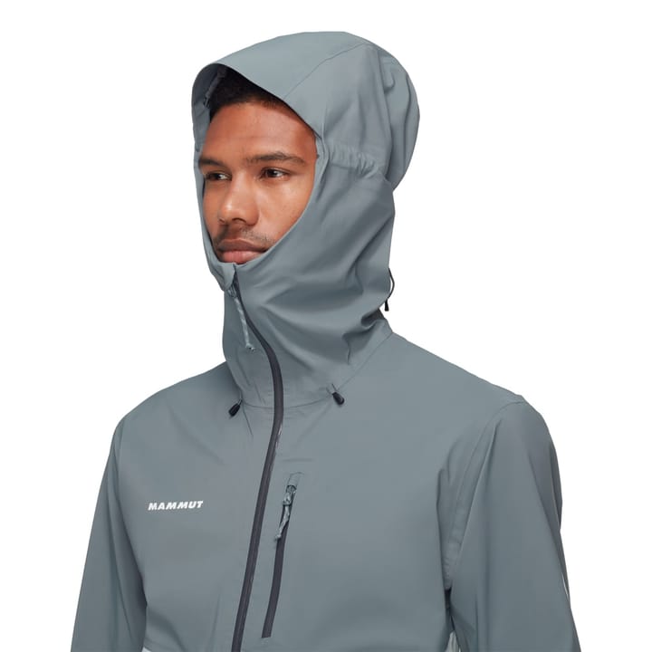 Mammut Men's Alto Guide Hs Hooded Jacket Silver Sage-strata Mammut
