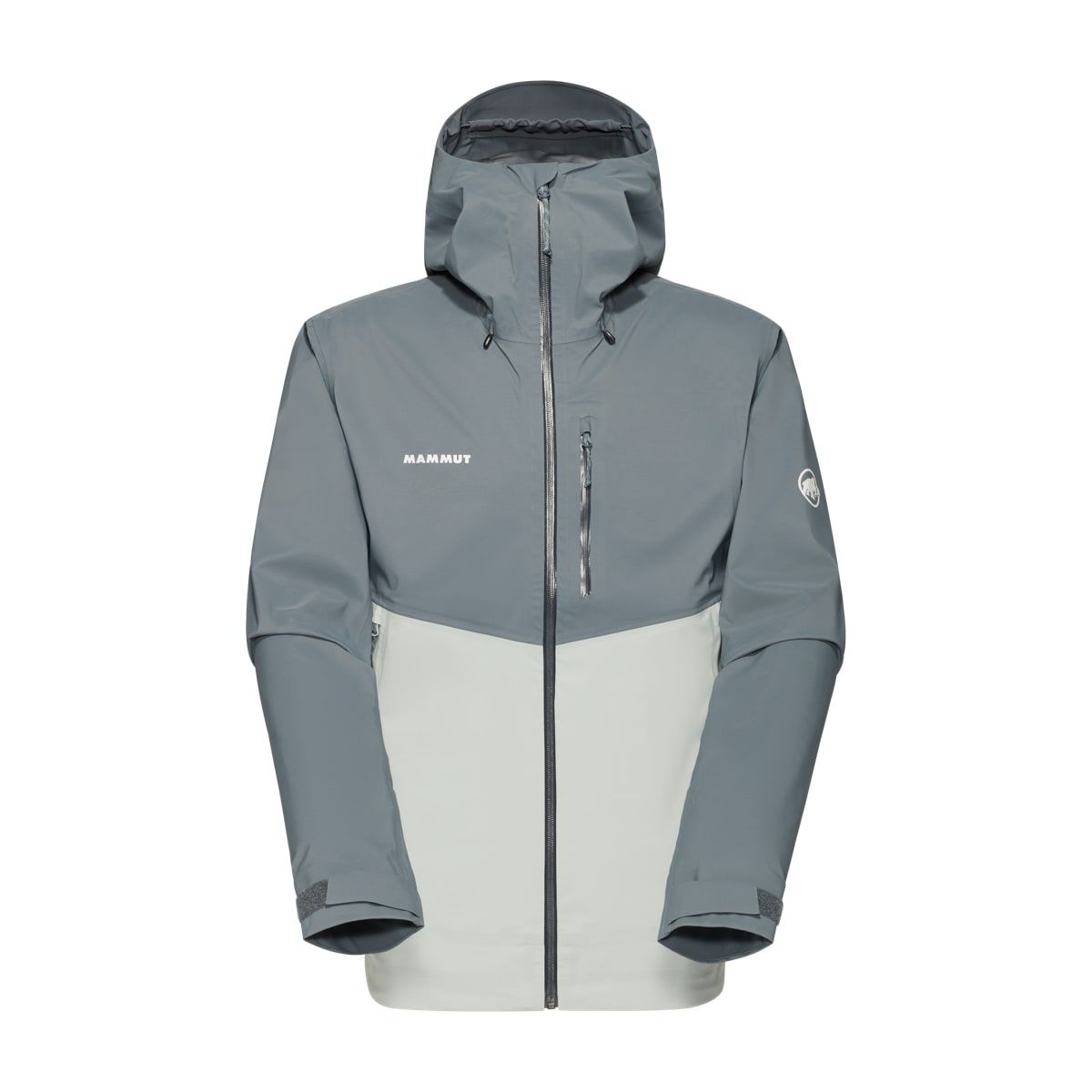 Mammut Men's Alto Guide Hs Hooded Jacket Silver Sage-strata