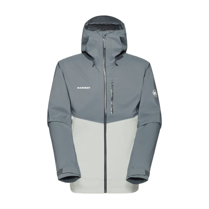 Mammut Men's Alto Guide Hs Hooded Jacket Silver Sage-strata Mammut