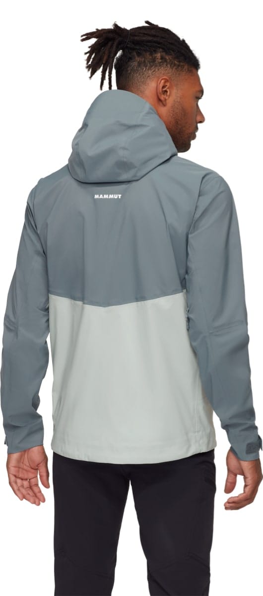 Mammut Men's Alto Guide Hs Hooded Jacket Silver Sage-strata Mammut