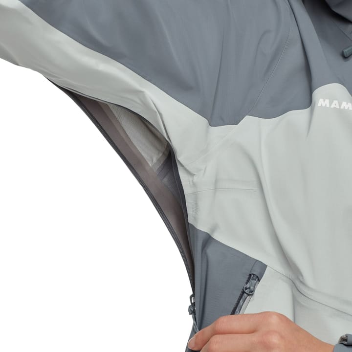 Mammut Alto Guide Hs Hooded Jacket Women Silver Sage-strata Mammut