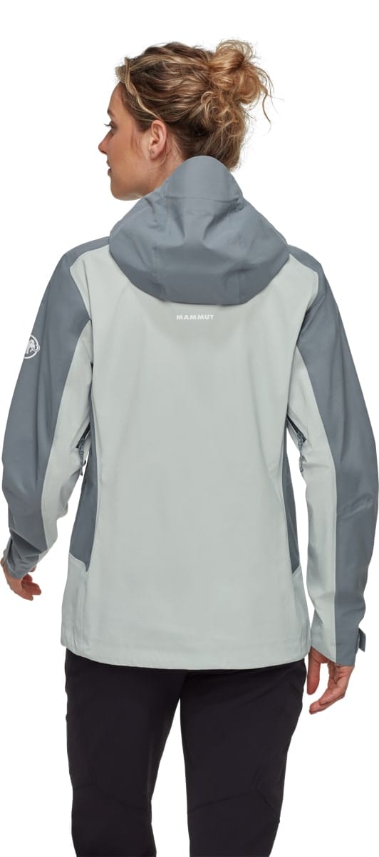 Mammut Alto Guide Hs Hooded Jacket Women Silver Sage-strata Mammut