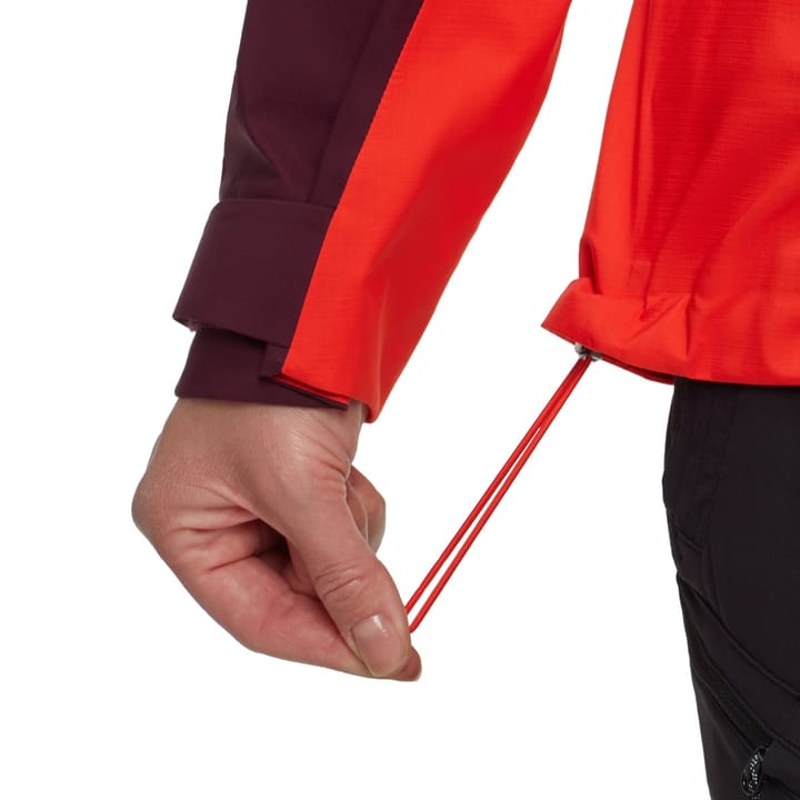 Mammut Alto Guide Hs Hooded Jacket Women Mammut Red-vin Mammut
