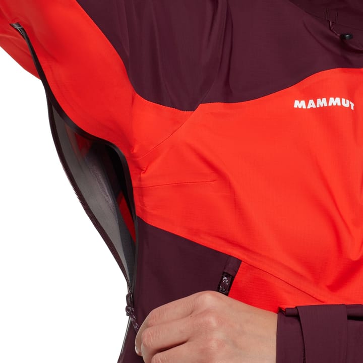 Mammut Alto Guide Hs Hooded Jacket Women Mammut Red-vin Mammut