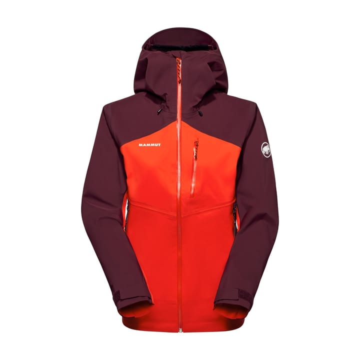 Mammut Alto Guide Hs Hooded Jacket Women Mammut Red-vin Mammut