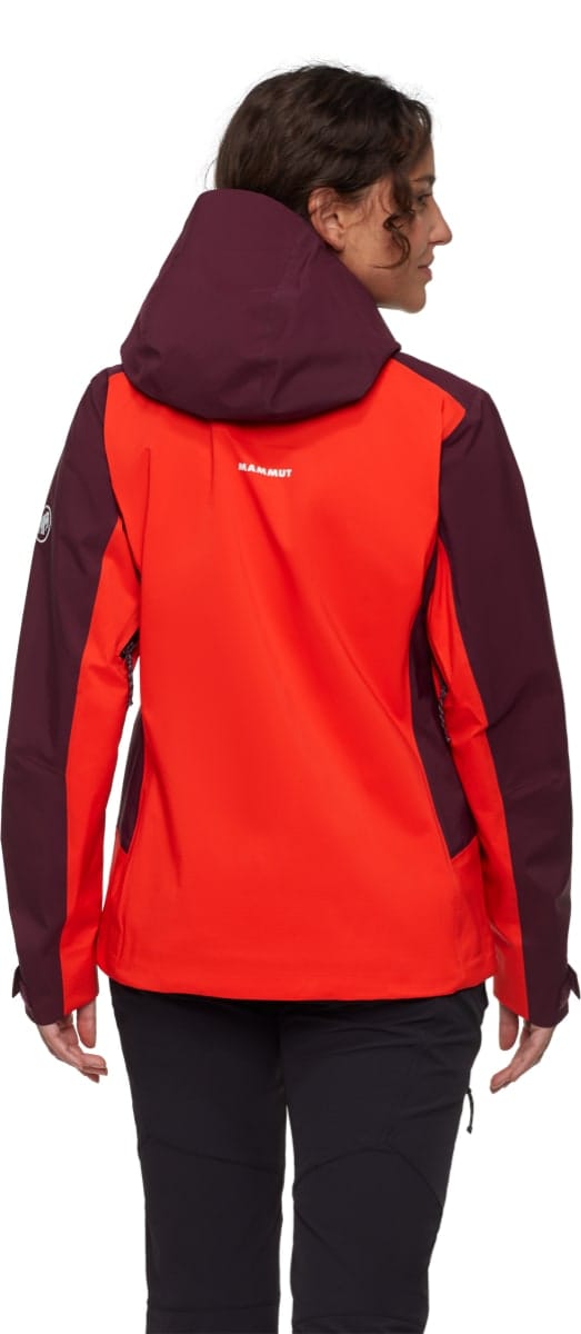 Mammut Alto Guide Hs Hooded Jacket Women Mammut Red-vin Mammut
