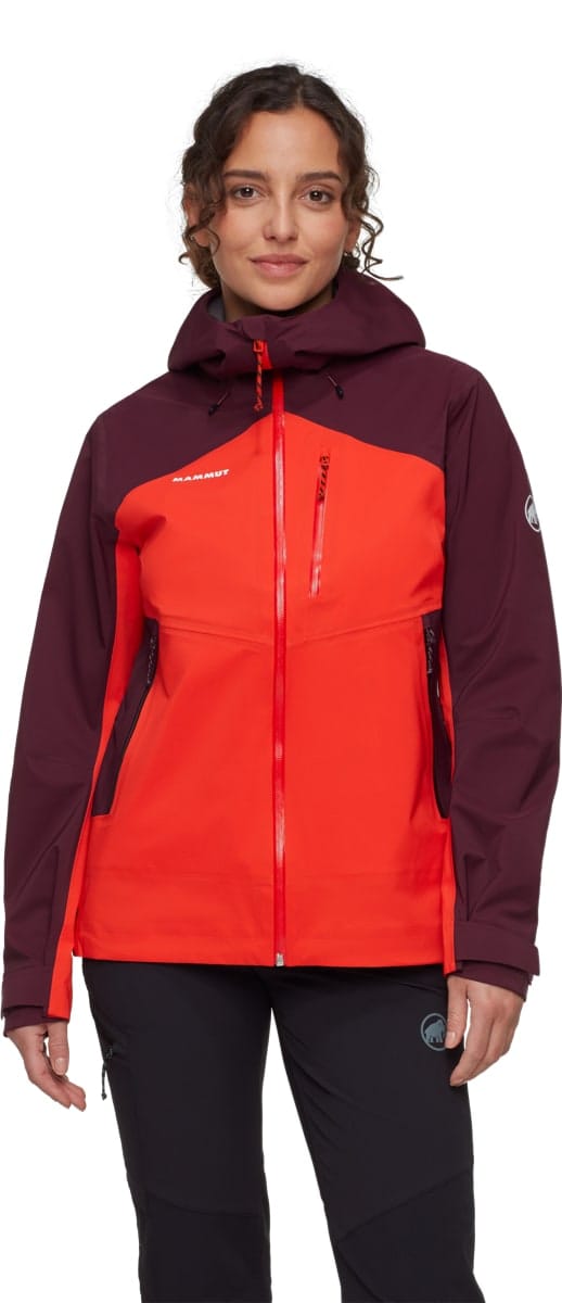 Mammut Alto Guide Hs Hooded Jacket Women Mammut Red-vin Mammut