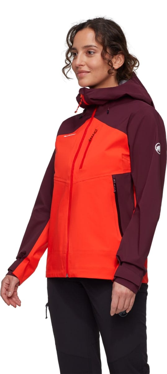 Mammut Alto Guide Hs Hooded Jacket Women Mammut Red-vin Mammut