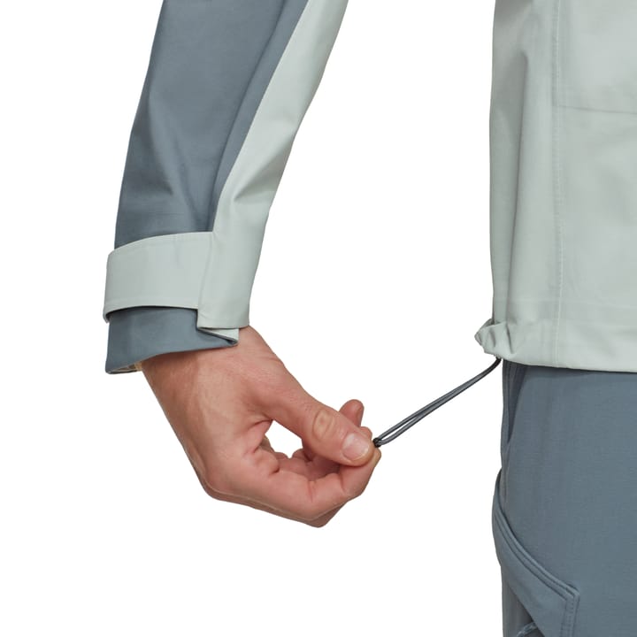 Mammut Men's Crater Iv Hs Hooded Jacket  Silver Sage/Strata Mammut